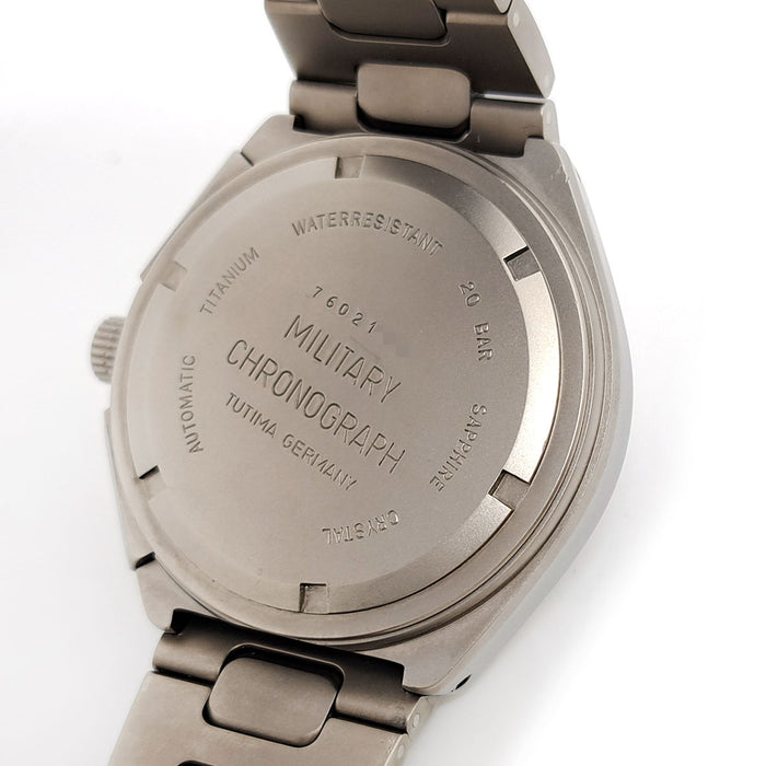 TUTIMA 
Chronographe militaire révisé