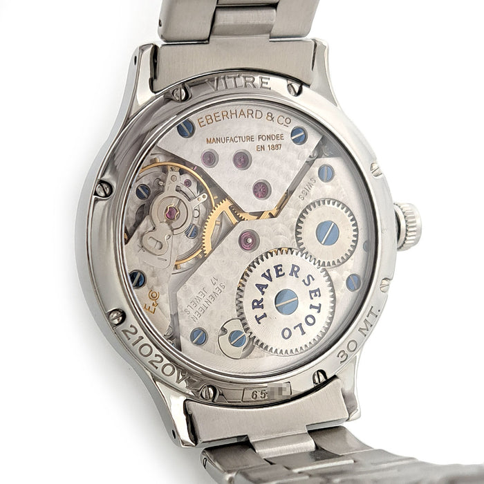 EBERHARD 
Travel Setrovitre 
avec boîte et garantie