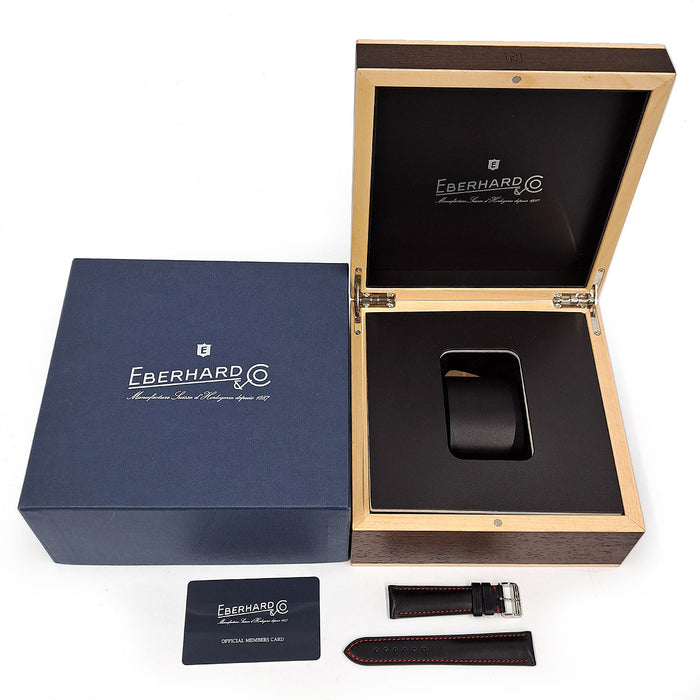 EBERHARD 
Travel Setrovitre 
avec boîte et garantie
