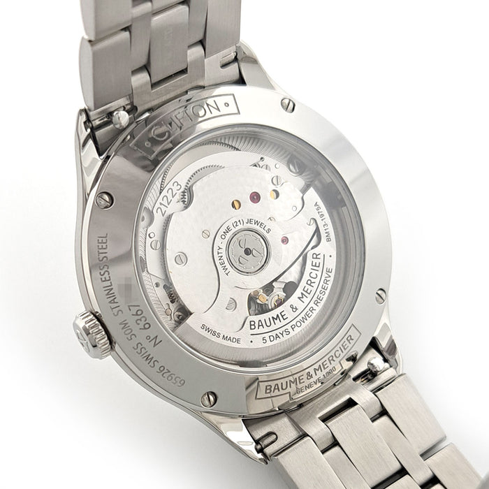 Baume & Mercier 
クリフトン ボーマティック 
箱ギャラ付