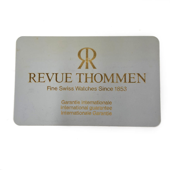 Revue Thommen 
Landmark 
With guarantee