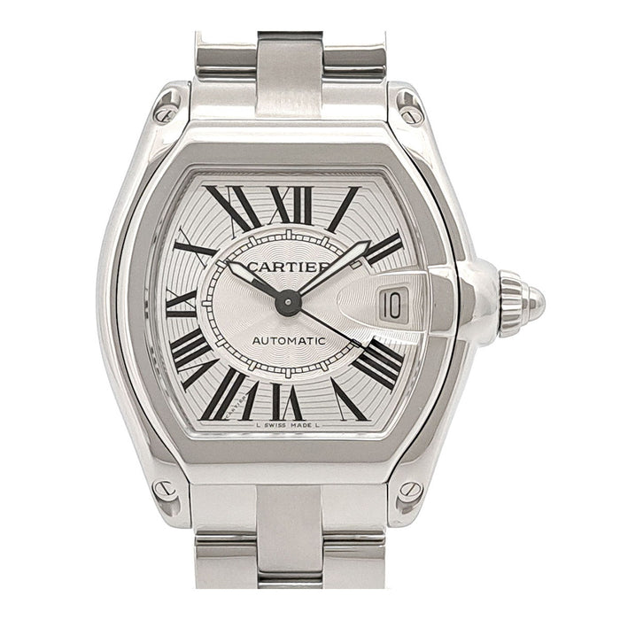 CARTIER 
ロードスター ドゥ カルティエ ウォッチ Overhauled 
箱ギャラ付