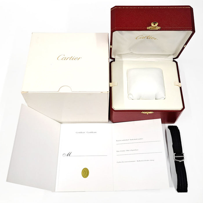 CARTIER 
ロードスター ドゥ カルティエ ウォッチ Overhauled 
箱ギャラ付