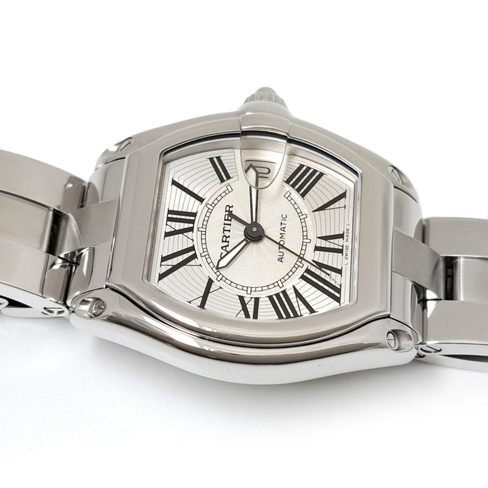 CARTIER 
ロードスター ドゥ カルティエ ウォッチ Overhauled 
箱ギャラ付