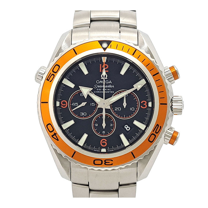 OMEGA  
Seamaster Planet Ocean Chronographe  
Avec boîte et garantie