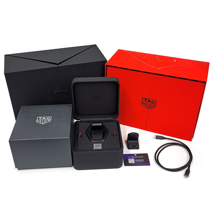 TAG HEUER  
Connected Caliber E4 Manufactured in 2025  
With Box and Warranty Card
