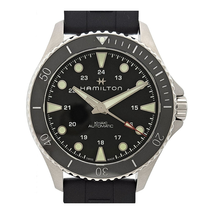 HAMILTON 
カーキネイビー 
箱ギャラ付