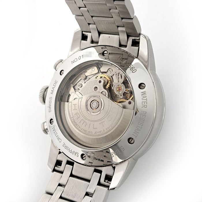 HAMILTON 
レイルロード クロノグラフ 
箱ギャラ付