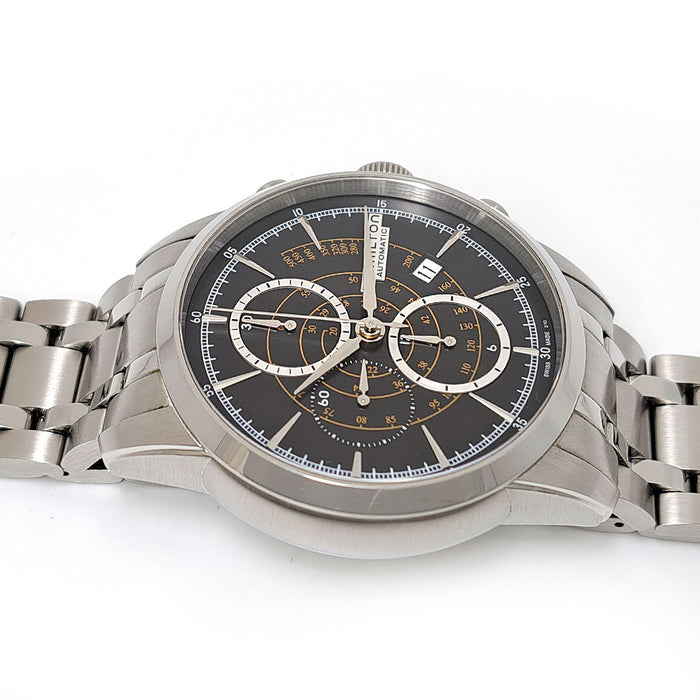 HAMILTON 
レイルロード クロノグラフ 
箱ギャラ付