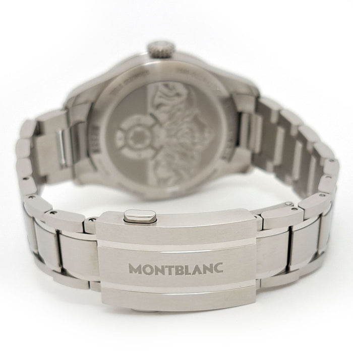 MONTBLANC 
1858 オートマティック デイト ゼロ オキシジェン 
箱ギャラ付