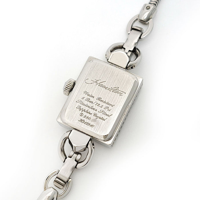 HAMILTON 
Vintage Diamond Bezel 
With Box