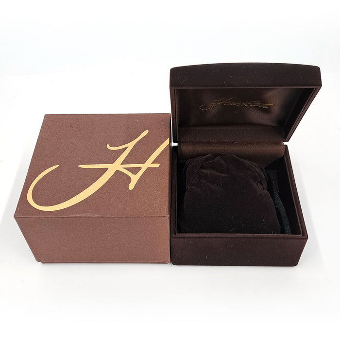 HAMILTON 
Vintage Diamond Bezel 
With Box