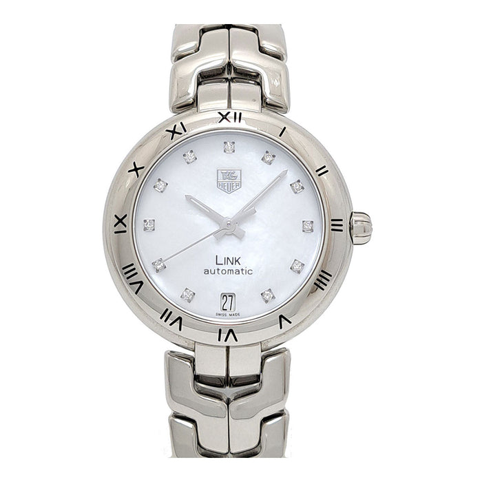 TAG HEUER 
Link 
avec boîte et garantie
