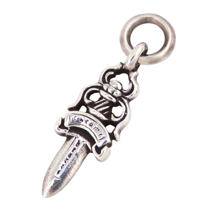 CHROME HEARTS  
CH Argento Incisione 1998  
Charm Pugnale #5