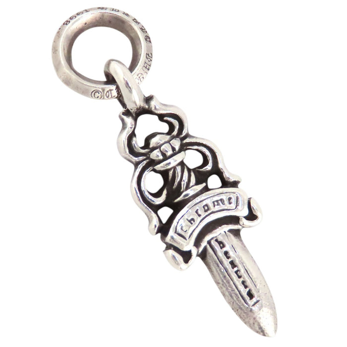 CHROME HEARTS  
CH Argento Incisione 1998  
Charm Pugnale #5