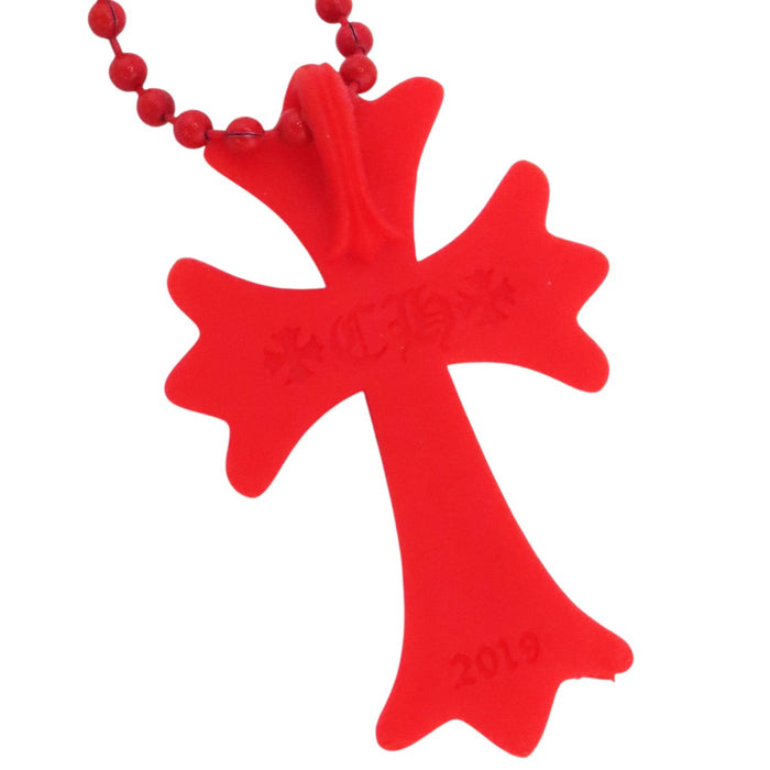 CHROME HEARTS 
RUBBER CH CRS SML 2019年刻印 
ラバー スモール CHクロス ネックレス