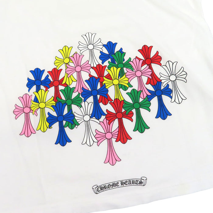 CHROME HEARTS  
CH Étiquette Scroll Coton  
T-shirt à manches longues Multi Cemetery Cross