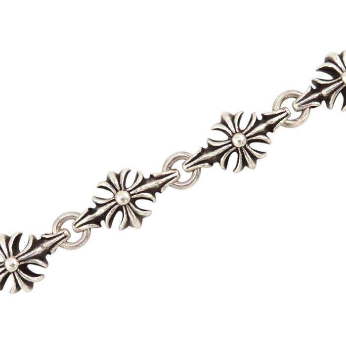 CHROME HEARTS 
CH シルバー 
1クリップ カットアウト CHプラス ショート ウォレットチェーン