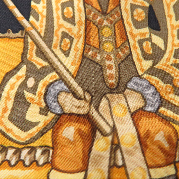 HERMES  
Large Silk Scarf  
Carré 90 Paperole