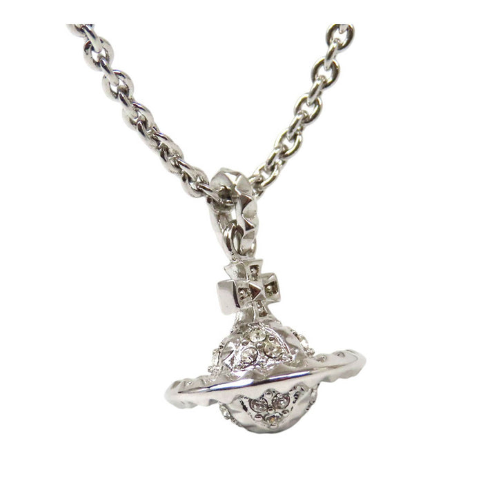 Vivienne Westwood  
MAYFAIR SMALL ORB PENDANT Rhinestone  
Mayfair Small Orb Necklace
