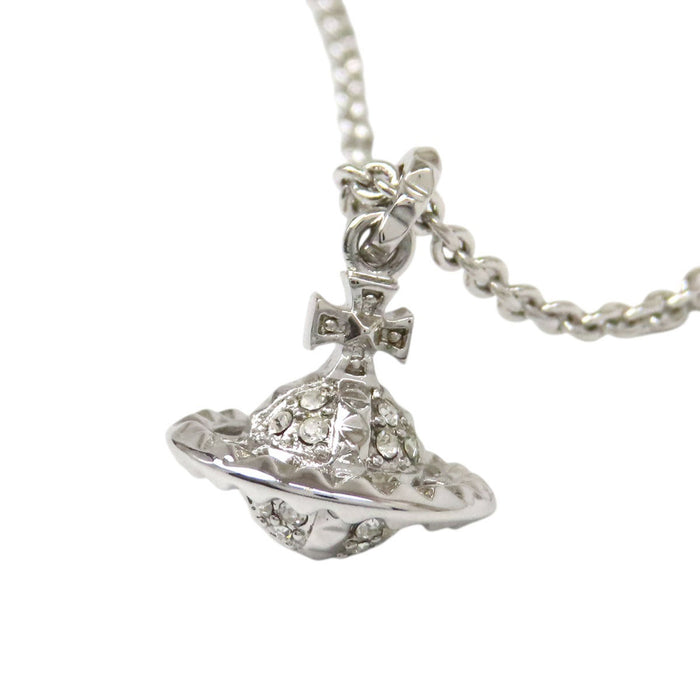 Vivienne Westwood  
MAYFAIR SMALL ORB PENDANT Rhinestone  
Mayfair Small Orb Necklace