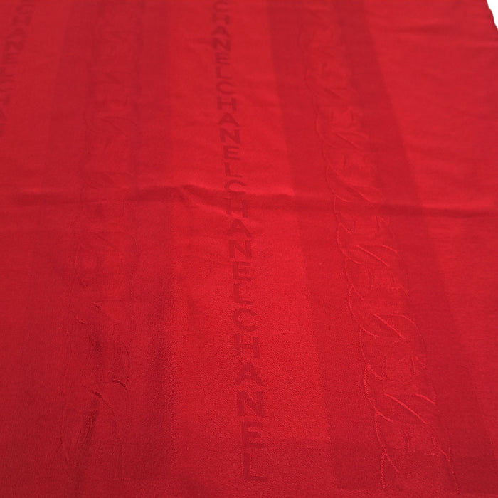 CHANEL 
COCO CC ロゴ シルク 大判 チェーンベルト柄 
ココマーク スカーフ