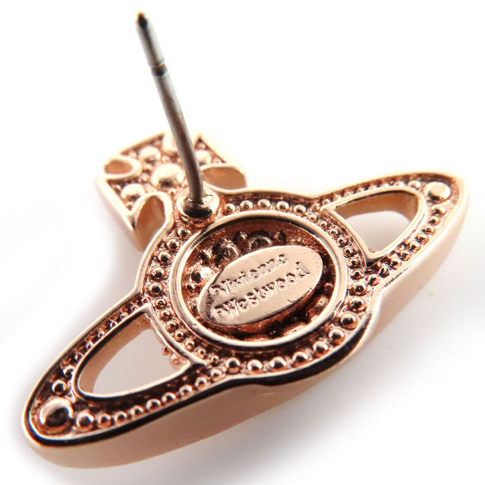 Vivienne Westwood 
MAYFAIR BAS RELIEF オーブ ピンクゴールドカラーメタル 
メイフェア バス レリーフ ピアス