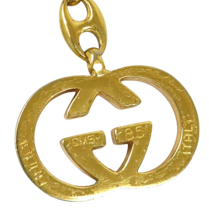 GUCCI  
Cintura a catena Marina con G intrecciata in metallo color oro GG