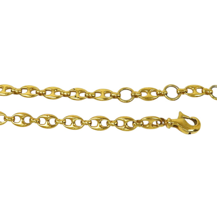 GUCCI  
Cintura a catena Marina con G intrecciata in metallo color oro GG