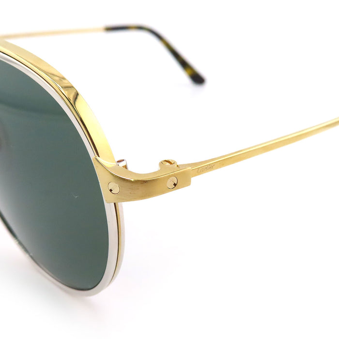 CARTIER  
Santos de Cartier Goutte d'eau Deux Ponts  
Lunettes de soleil Aviateur