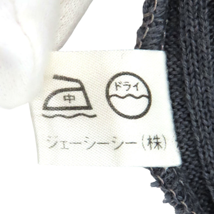 CELINE 
ロゴボタン ウール 
馬車刺繍 リブニット カーディガン