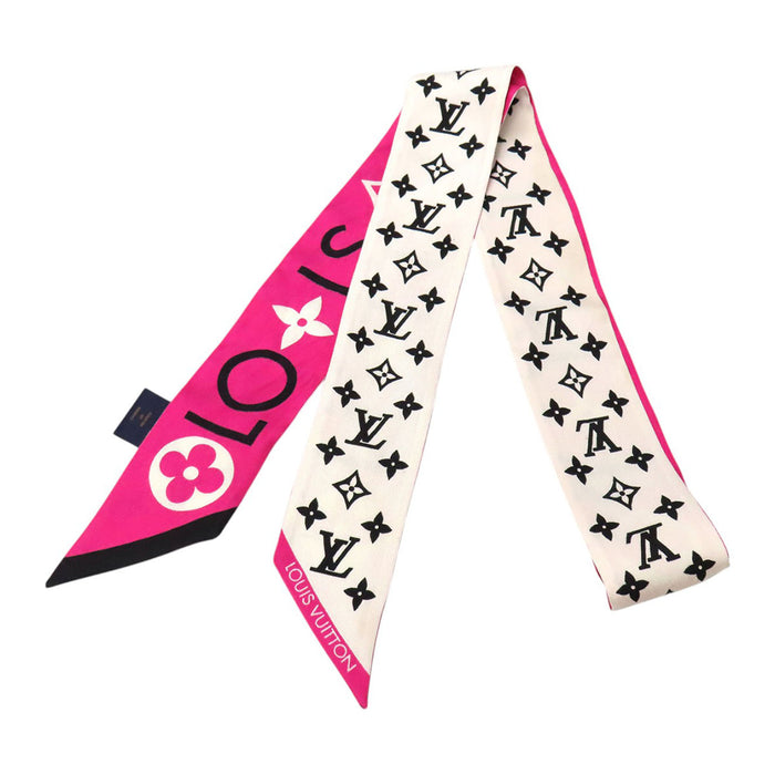 ルイヴィトン　バンドーBB　アルティメット　モノグラム　インフィニティ　スカーフ LOUIS VUITTON LV ロゴ シルク バンドー BB モノグラム インフィニティ