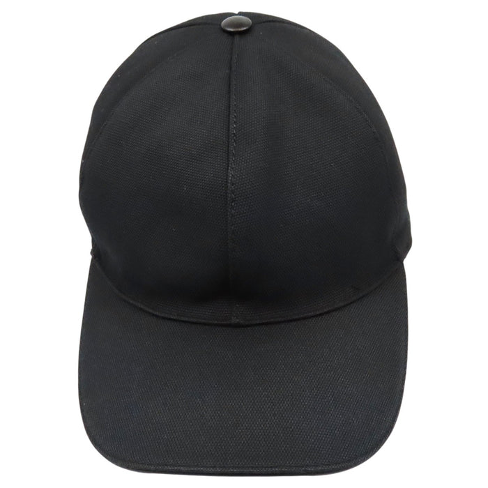 GUCCI 
Casquette avec broderie logo ligne Web Stripe et G entrelacé