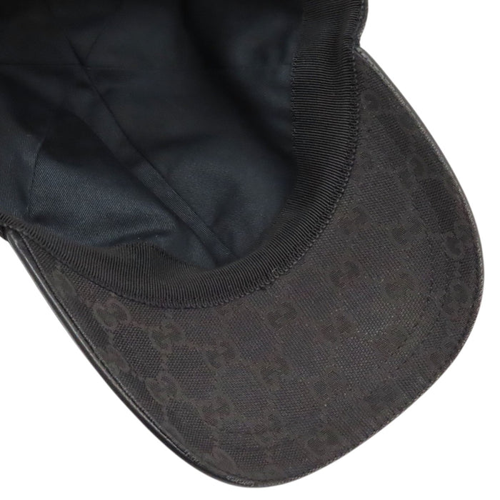 GUCCI  
標誌 全圖案  
網帶條紋 GG 棒球帽