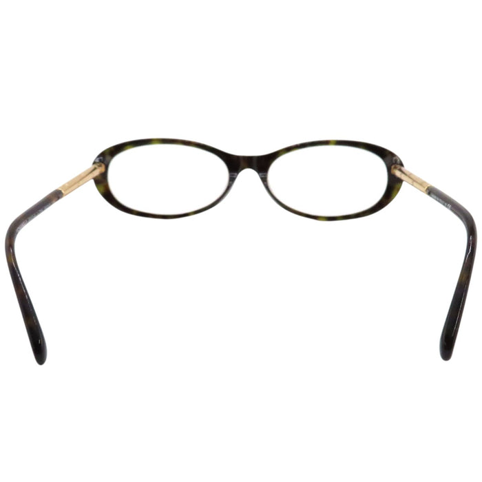 CHANEL 
COCO CC Logo Tortoiseshell Pattern 
Coco Mark Oval Frame Eyewear