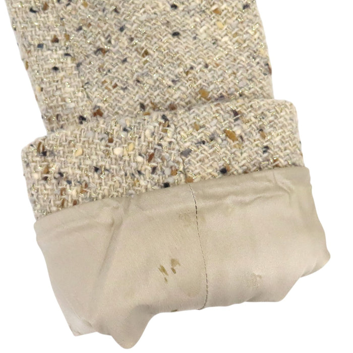 CHANEL 
99A COCO CC シルバーカラー金具 
ロゴ ツイード ジャケット