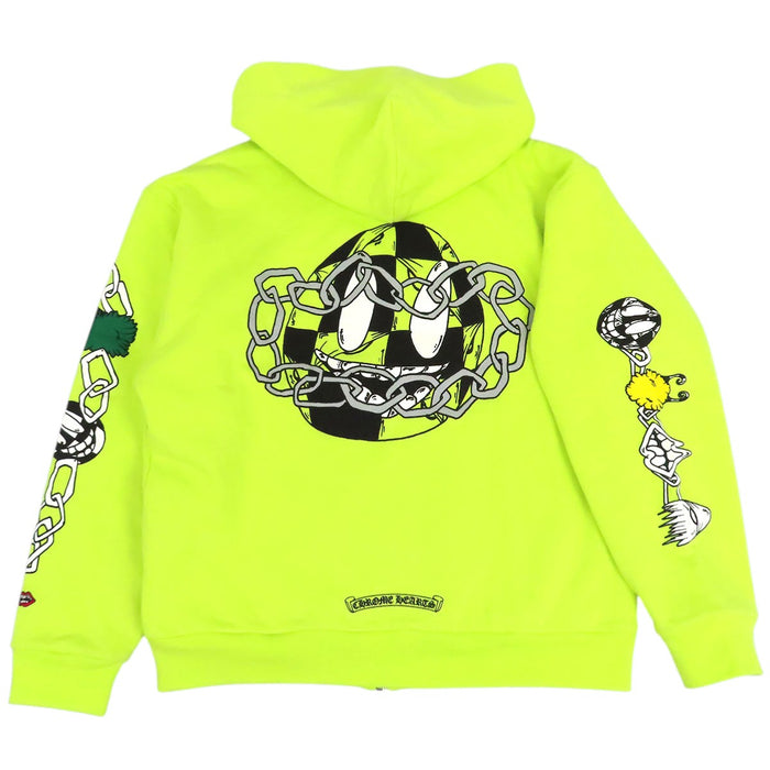 CHROME HEARTS 
CH MATTY BOY PPO CHAIN GAME スクロールラベル スウェット 
マッティボーイ チェーンゲーム ダガー ジップアップ パーカー