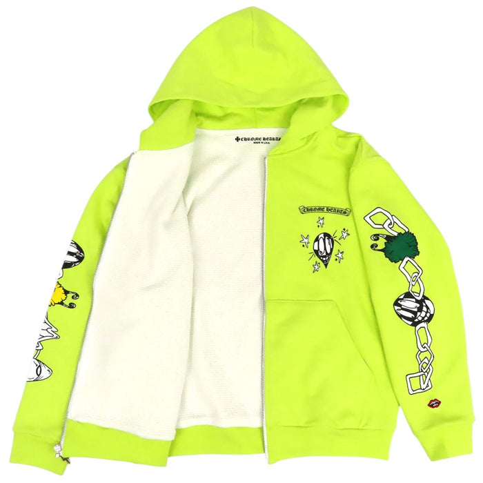 CHROME HEARTS 
CH MATTY BOY PPO CHAIN GAME Scroll Label Sweatshirt 
Matty Boy Chain Game Dagger Zip-Up Hoodie