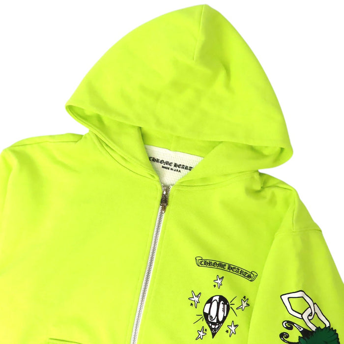 CHROME HEARTS 
CH MATTY BOY PPO CHAIN GAME スクロールラベル スウェット 
マッティボーイ チェーンゲーム ダガー ジップアップ パーカー