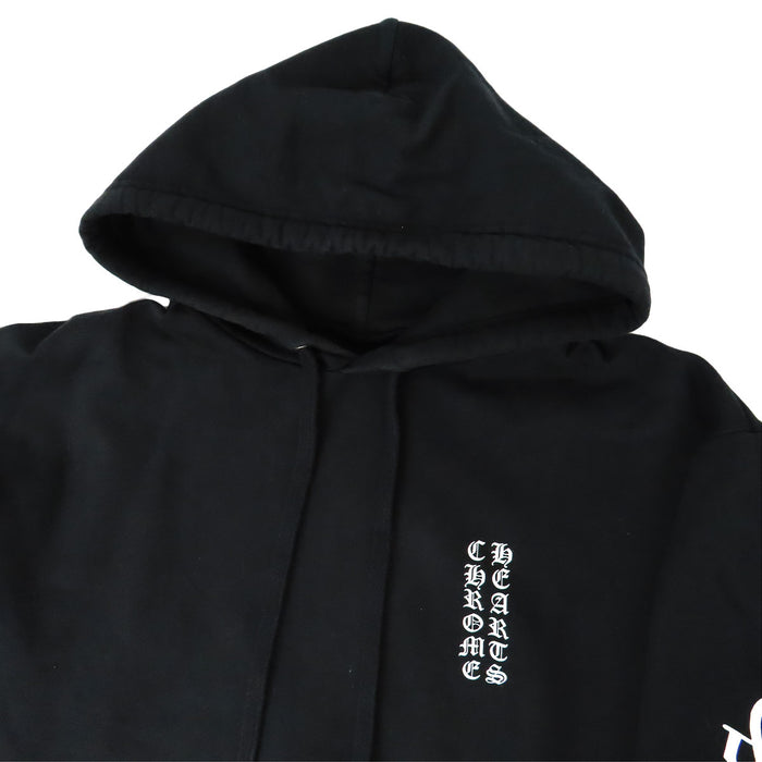 CHROME HEARTS 
CH Logo vertical Étiquette à défilement Logo bras Sweat à capuche 
Sweat à capuche logo vertical