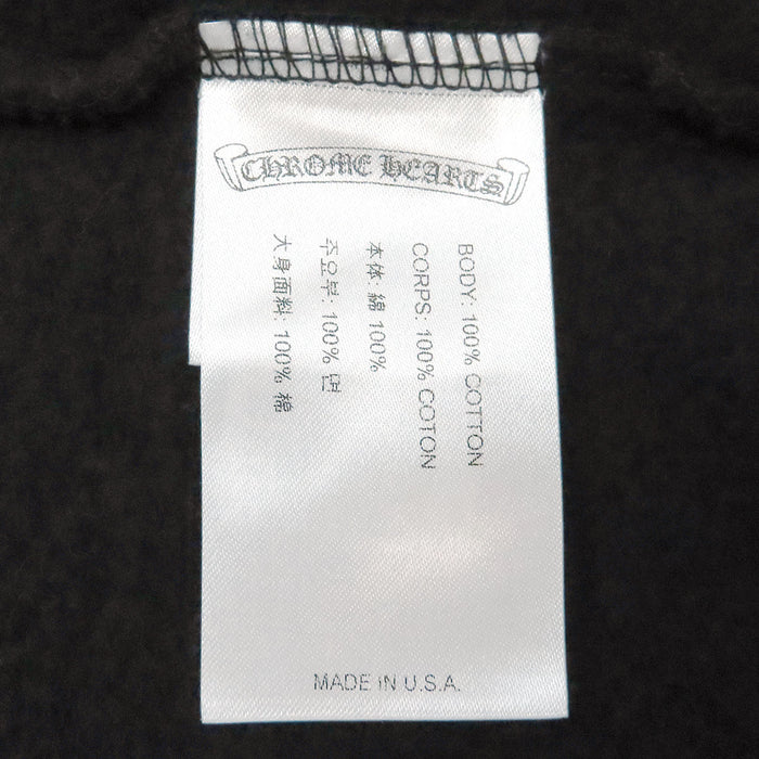 CHROME HEARTS 
CH Vertical logo スクロールラベル アームロゴ フーディ 
ヴァーティカル ロゴ スウェット パーカー