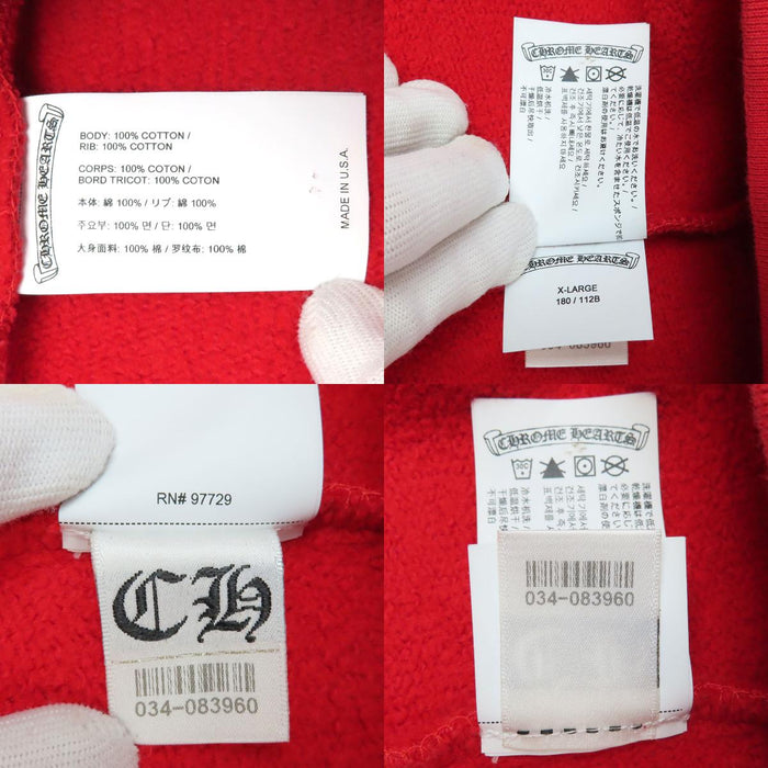 CHROME HEARTS 
SAILIN ON Y NOT CH 卷轴标签 十字架 卫衣 
King Taco 3 墓地十字绣花 运动衫