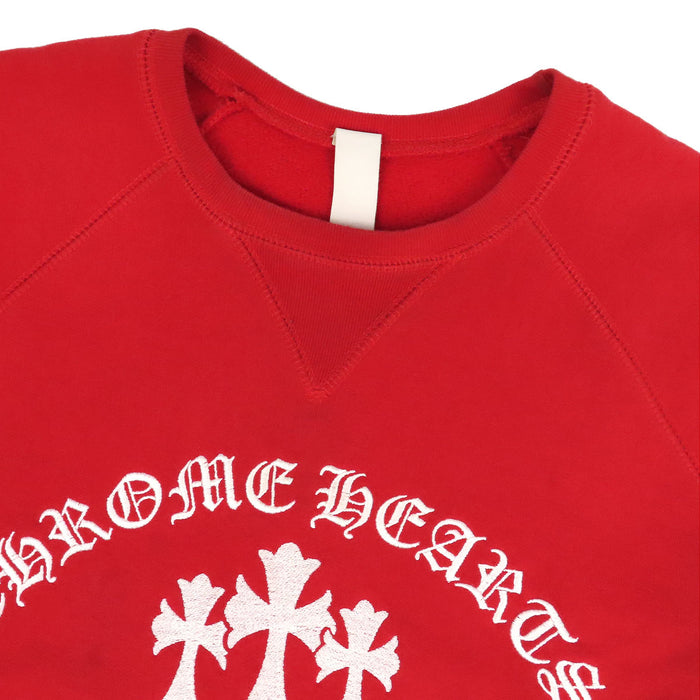 CHROME HEARTS 
SAILIN ON Y NOT CH 卷轴标签 十字架 卫衣 
King Taco 3 墓地十字绣花 运动衫