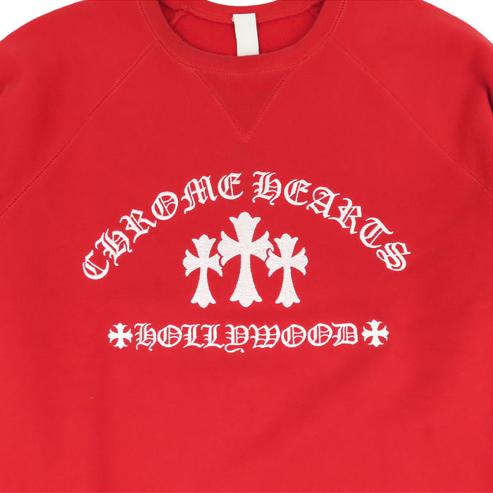 CHROME HEARTS 
SAILIN ON Y NOT CH 卷轴标签 十字架 卫衣 
King Taco 3 墓地十字绣花 运动衫