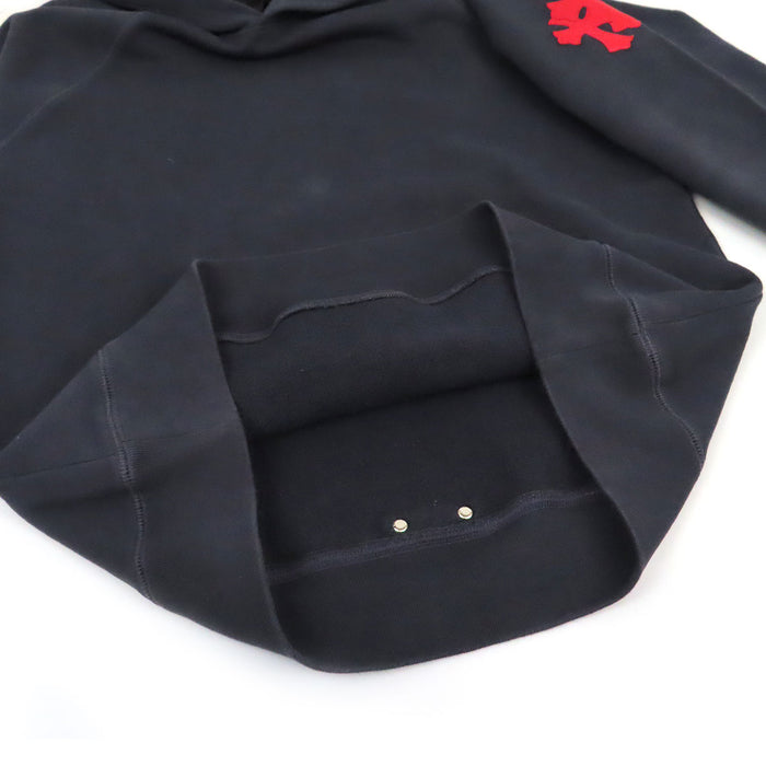 CHROME HEARTS 
CH Y NOT Felpa con etichetta a scorrimento 
Felpa con cappuccio con patch a croce Why Not