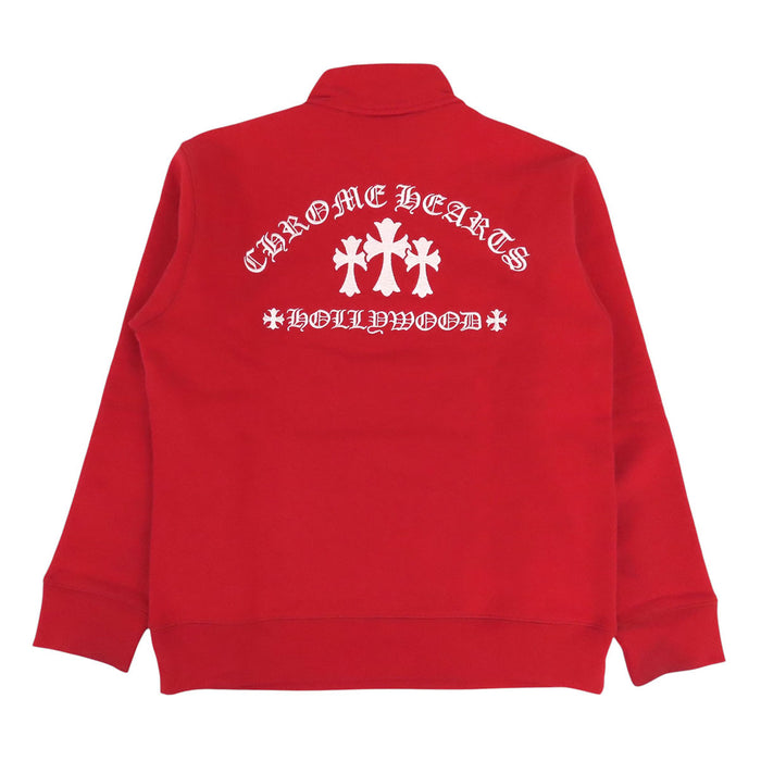 CHROME HEARTS 
CH ダガージップ スクロールラベル スウェット ハーフジップ 
SAILIN ON 1/2 ZIP ハーフジップ スウェット トレーナー