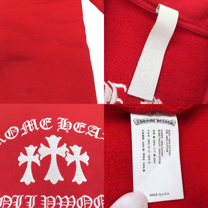 CHROME HEARTS  
CH Sweat à demi-fermeture éclair Dague Zip avec étiquette Scroll  
SAILIN ON Sweat à demi-fermeture éclair 1/2 Zip