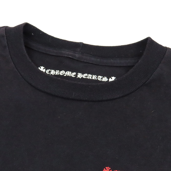 CHROME HEARTS  
Collaboration Matty Boy CH Nuclear Kids Étiquette Scroll Impression Dos  
T-shirt MATTY BOY Nuclear Kids