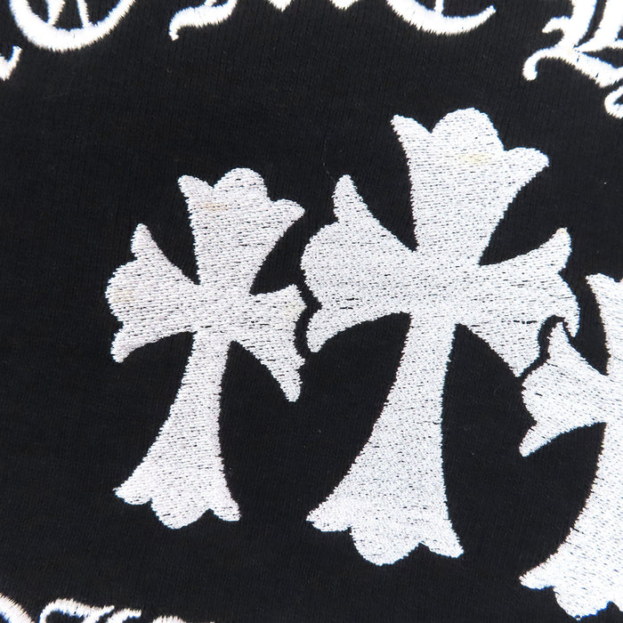CHROME HEARTS 
Sweat à capuche en coton brossé 
SAILIN ON HD PLVR Sweat à capuche Croix du cimetière