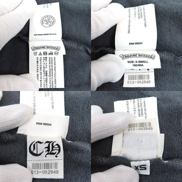 CHROME HEARTS 
スクロールラベル ダガージップ フーディ 星条旗 
アメリカンフラッグ ホースシュー パーカー